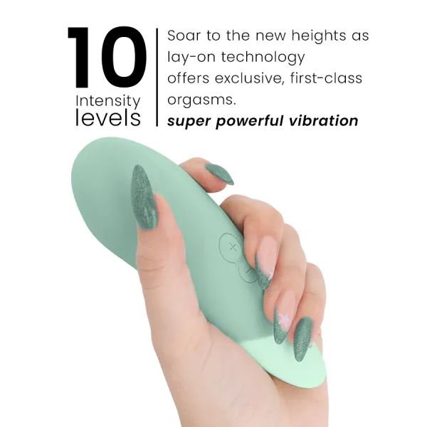 Vibe Lay-On Silent Vibrator Sage von Womanizer | Fesselliebe.de