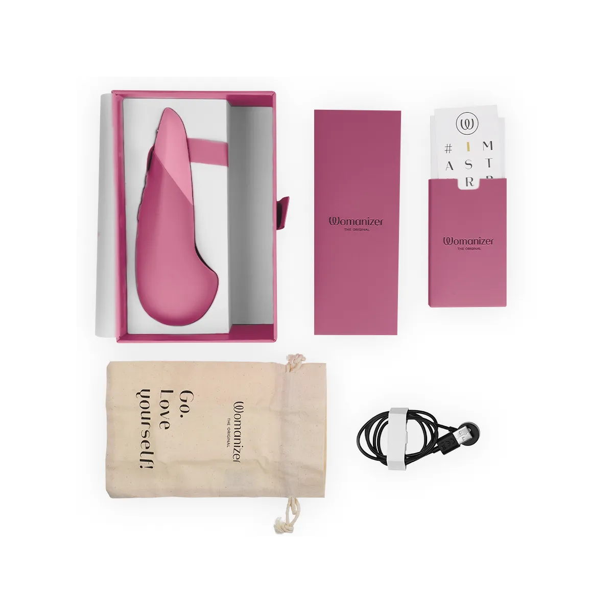 Vibe Lay-On Silent Vibrator Dusky Pink von Womanizer | Fesselliebe.de