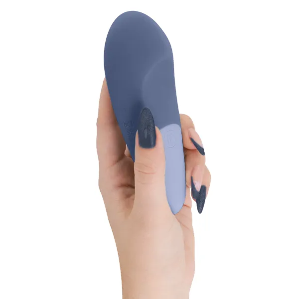 Vibe Lay-On Silent Vibrator Dunkelblau von Womanizer | Fesselliebe.de