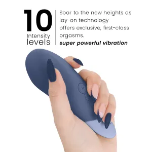 Vibe Lay-On Silent Vibrator Dunkelblau von Womanizer