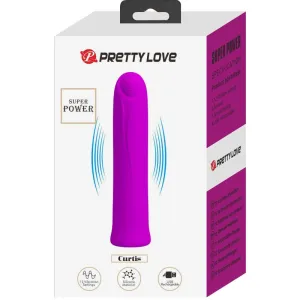 Curtis Mini Super Power Vibrator 12 Lila Silikonvibrationen von Pretty Love Flirtation