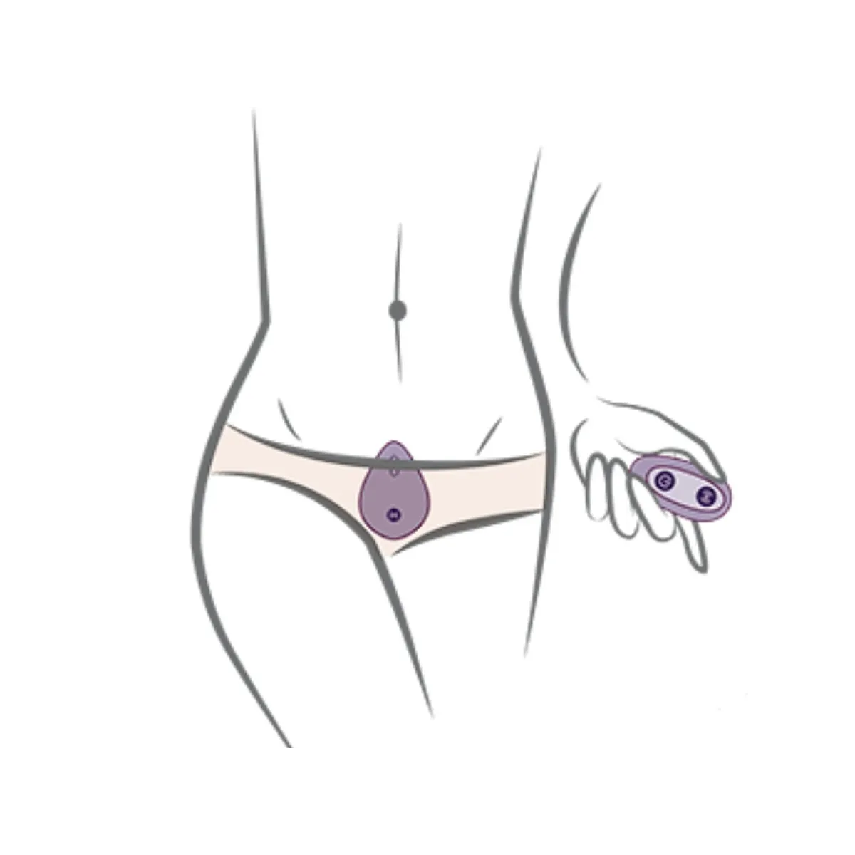 Knickerbocker Glory Vibrator Diskret Panty Rosa von Rocks-Off | Fesselliebe.de