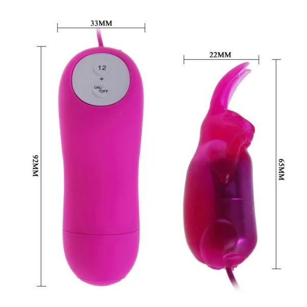 Niedlicher Secret Bunny Vibrator 12 Geschwindigkeit von Baile Stimulating | Fesselliebe.de