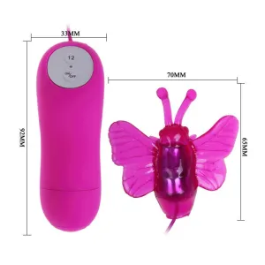 Cute Secret Butterfly Stimulator Vibrator 12v von Baile Stimulating