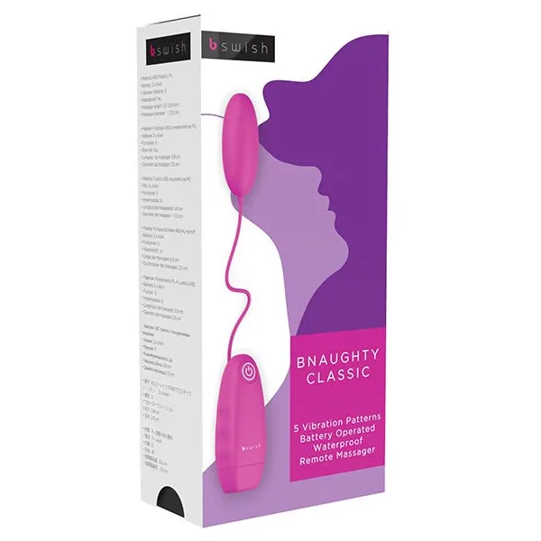 Bnaughty Classic Vibrating Bullet Cerise von B Swish | Fesselliebe.de