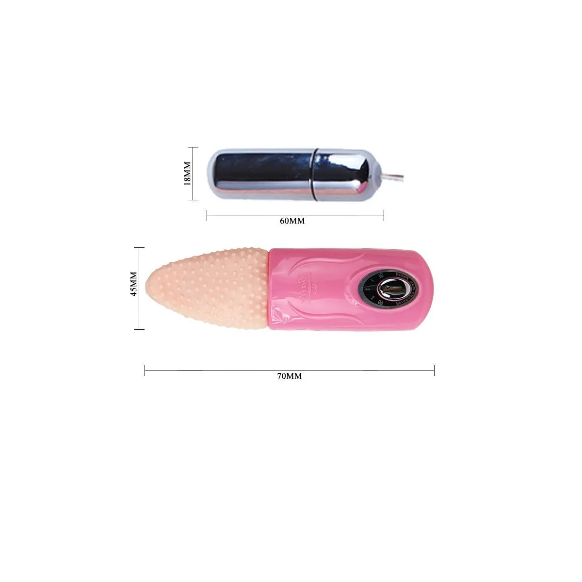 Zungenmassager 3v von Baile Vibrators | Fesselliebe.de