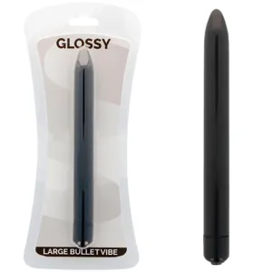 Schlanker Vibrator Schwarz von Glossy | Fesselliebe.de