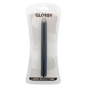 Schlanker Vibrator Schwarz von Glossy
