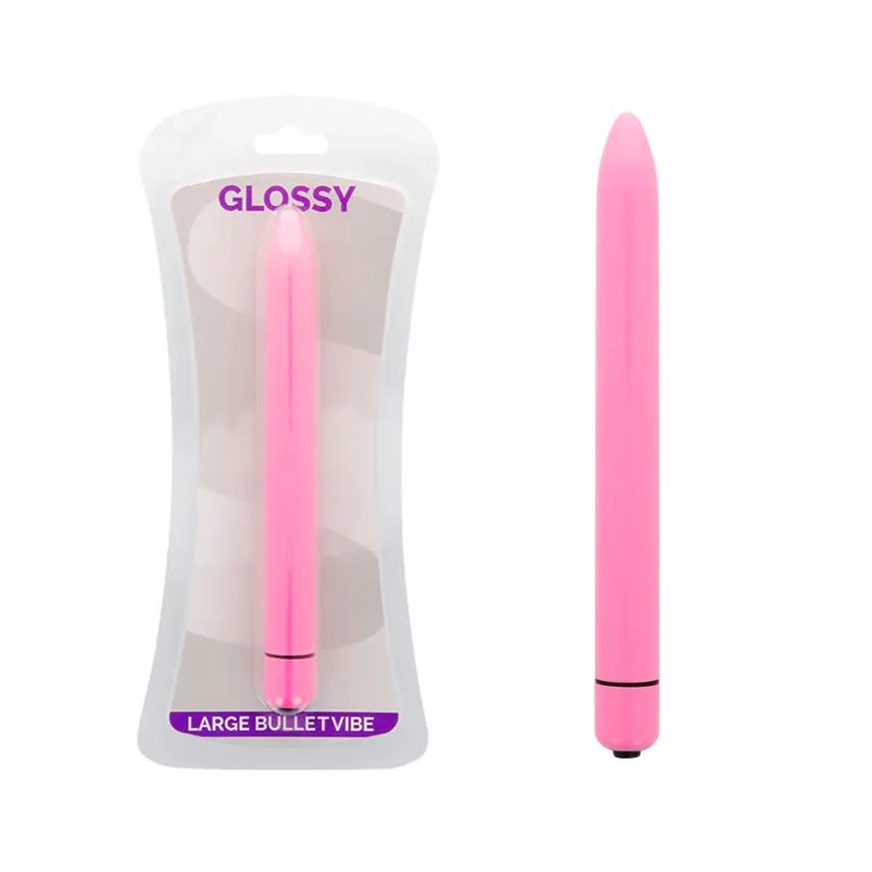 Schlanker Vibrator Deep Rose von Glossy | Fesselliebe.de