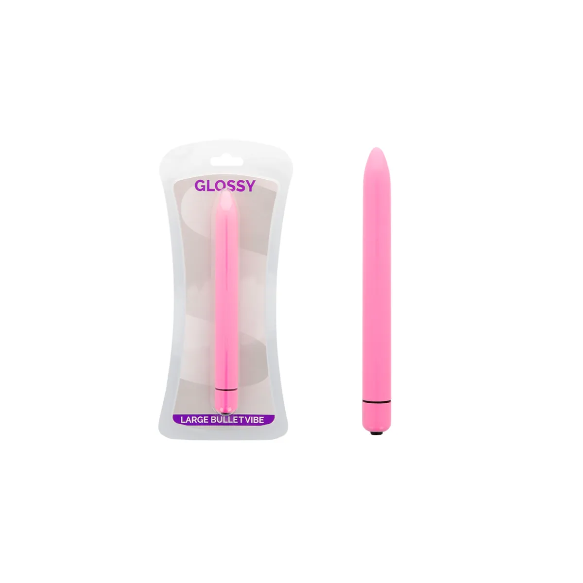 Schlanker Vibrator Deep Rose von Glossy | Fesselliebe.de