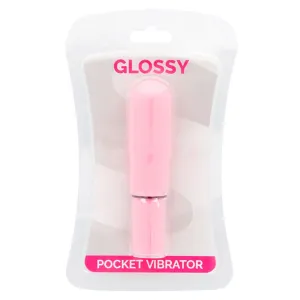 Taschenvibrator Rosa von Glossy