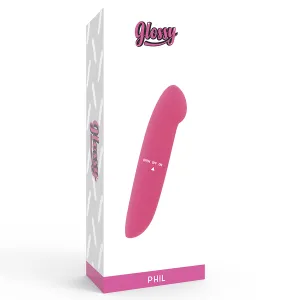 Phil Vibrator Rosa von Glossy