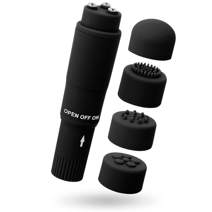 Kurt Taschenmassager Schwarz von Glossy | Fesselliebe.de