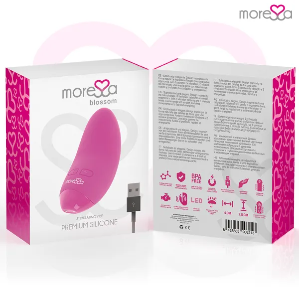 Blossom Rosa Vibrator von Moressa | Fesselliebe.de