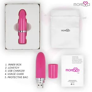 Ivy Vibrator Stimulator Reise Rosa von Moressa