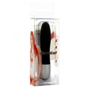 Discretion Schwarzer Vibrator von Seven Creations