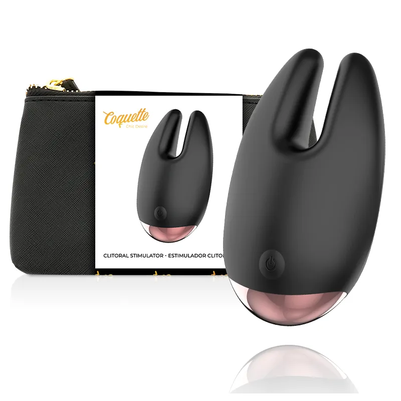 Klitorialstimulator Schwarz / Gold von Coquette Toys | Fesselliebe.de