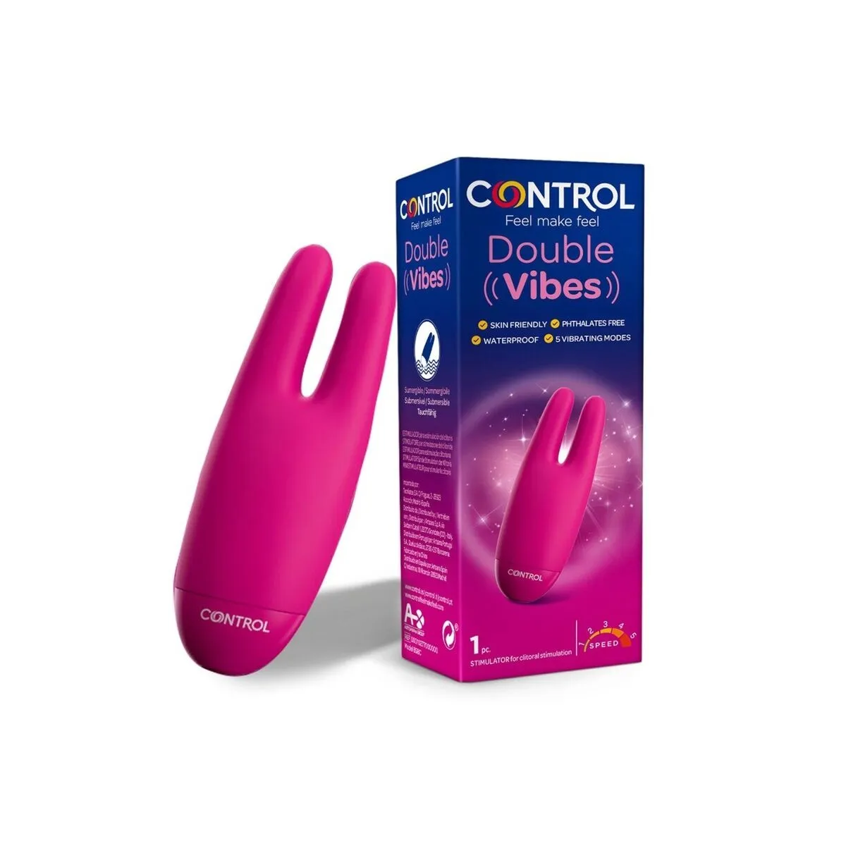 Doppelter Vibes-Stimulator von Control Toys | Fesselliebe.de