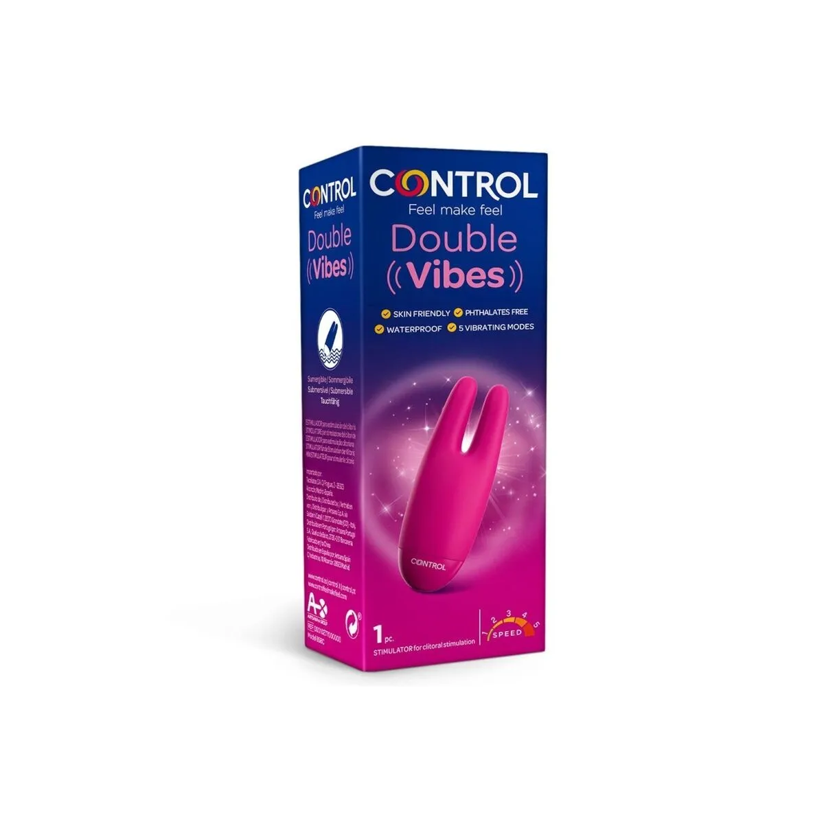 Doppelter Vibes-Stimulator von Control Toys | Fesselliebe.de