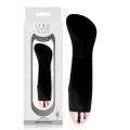 Aufladbarer Vibrator eine Schwarze 7-Geschwindigkeit von Dolce Vita