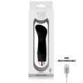 Aufladbarer Vibrator eine Schwarze 7-Geschwindigkeit von Dolce Vita
