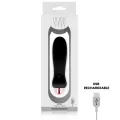 Aufladbarer Vibrator Fünf Schwarz 7 Geschwindigkeiten von Dolce Vita