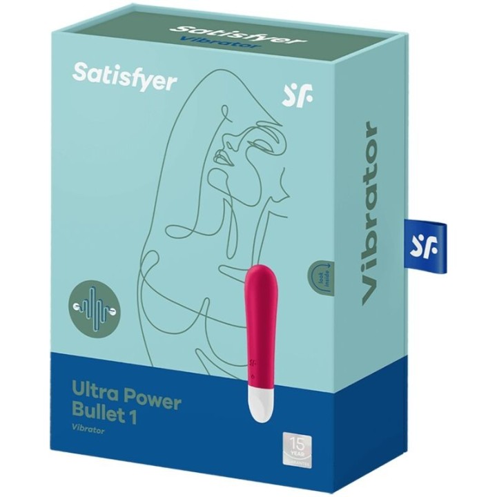 Ultra Power Bullet 1 Rot von Satisfyer Vibrator | Fesselliebe.de