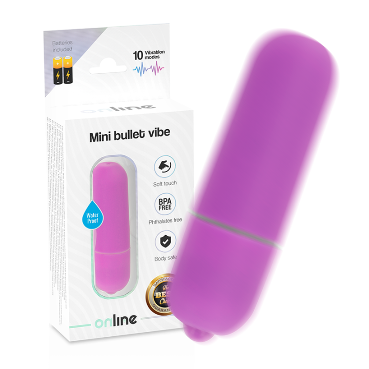 Mini Lila Vibrierende Kugel von Online | Fesselliebe.de