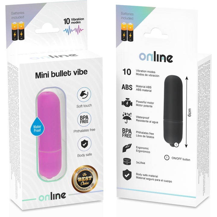 Mini Lila Vibrierende Kugel von Online | Fesselliebe.de