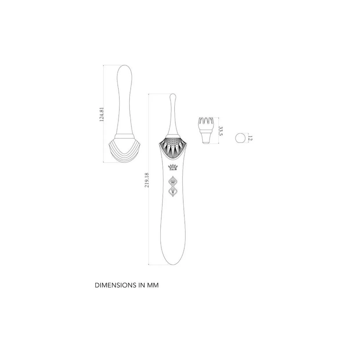 Bess 2 Clitoral Massager Purple von Zalo | Fesselliebe.de