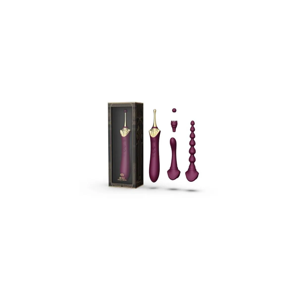 Bess 2 Clitoral Massager Purple von Zalo | Fesselliebe.de