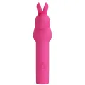 Gerardo Fuschia Rabbit-Silikonvibrator von Pretty Love