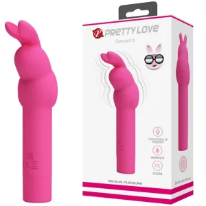 Gerardo Fuschia Rabbit-Silikonvibrator von Pretty Love