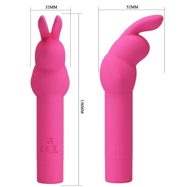 Gerardo Fuschia Rabbit-Silikonvibrator von Pretty Love | Fesselliebe.de