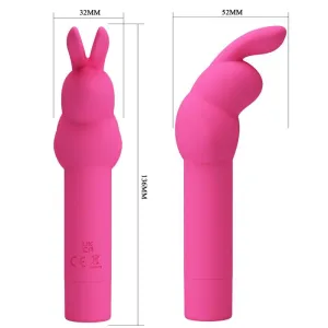 Gerardo Fuschia Rabbit-Silikonvibrator von Pretty Love