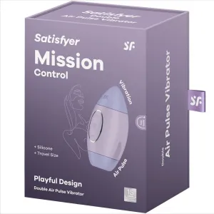 Mission Control Flieder Kleiner Doppelimpuls Vibrator von Satisfyer Vibrator