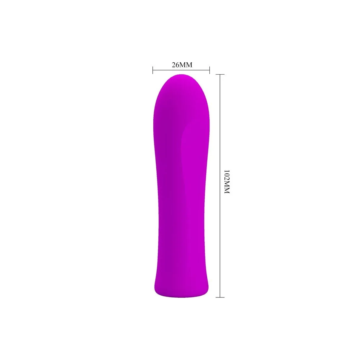 Alfreda Super Power Vibrator Violet von Pretty Love Flirtation | Fesselliebe.de