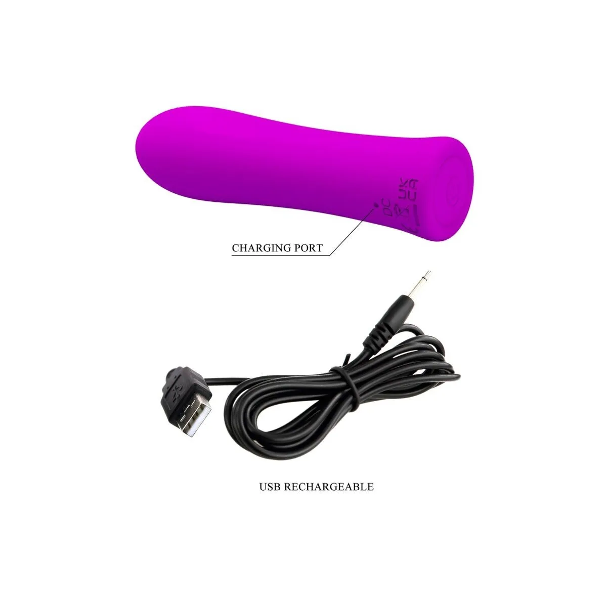 Alfreda Super Power Vibrator Violet von Pretty Love Flirtation | Fesselliebe.de