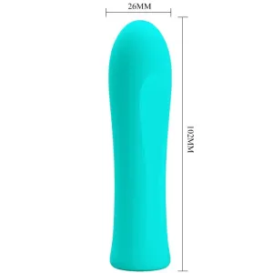 Alfreda Super Power Vibrator Wassergrün von Pretty Love Flirtation