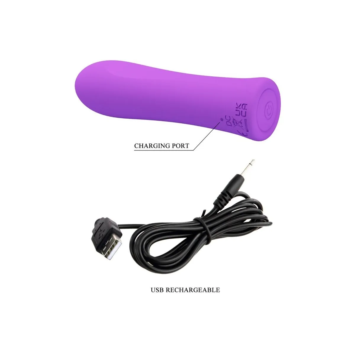 Alfreda Super Power Vibrator Aqua Lila von Pretty Love Flirtation | Fesselliebe.de