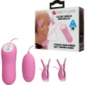 Pinzette mit Vibration und Rosa Eletroschock von Pretty Love