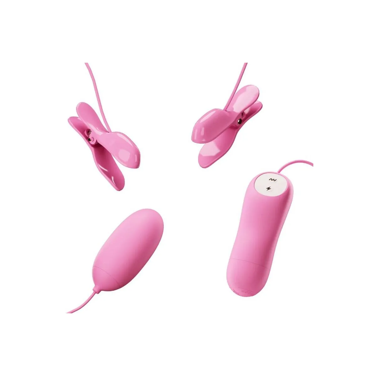 Pinzette mit Vibration und Rosa Eletroschock von Pretty Love | Fesselliebe.de