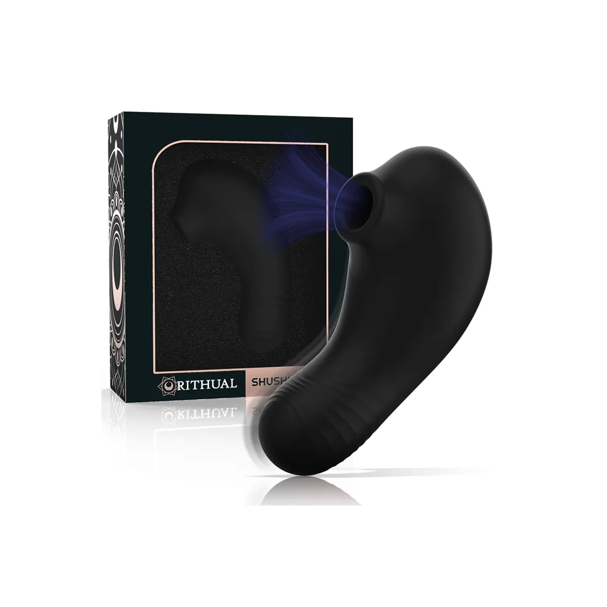 Shushu Pro Pocket Klitoris-Stimulator 2 Leistungsstarke Jet-Motoren von Rithual | Fesselliebe.de