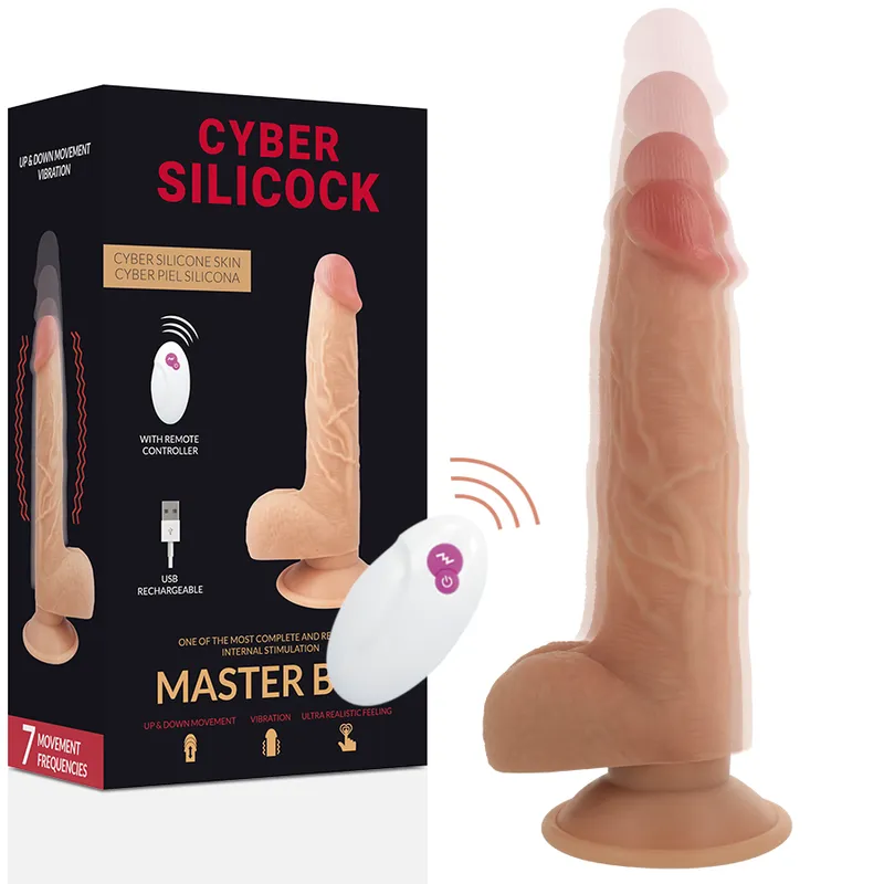 Fernbedienung Realistisch Master Ben 23,88 cm -O- 4,3 cm von Cyber Silicock | Fesselliebe.de
