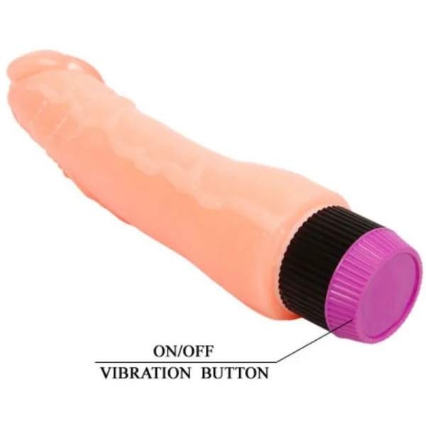 Natürlicher Flexibler Realistischer Vibrator 24 cm von Baile Vibrators | Fesselliebe.de