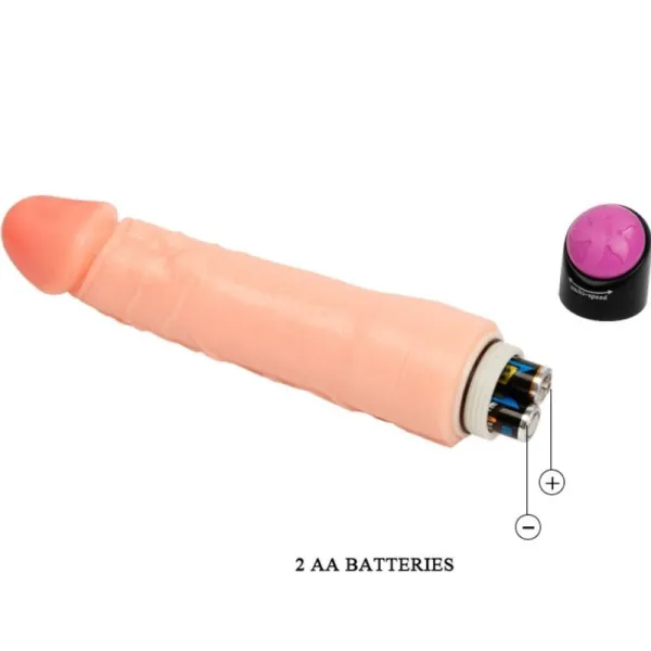 Flexibler Realistischer Vibrator 25 cm von Baile Vibrators | Fesselliebe.de