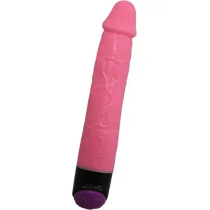 Bunter Sex Realistischer Vibrator Rosa 23 cm von Baile | Fesselliebe.de