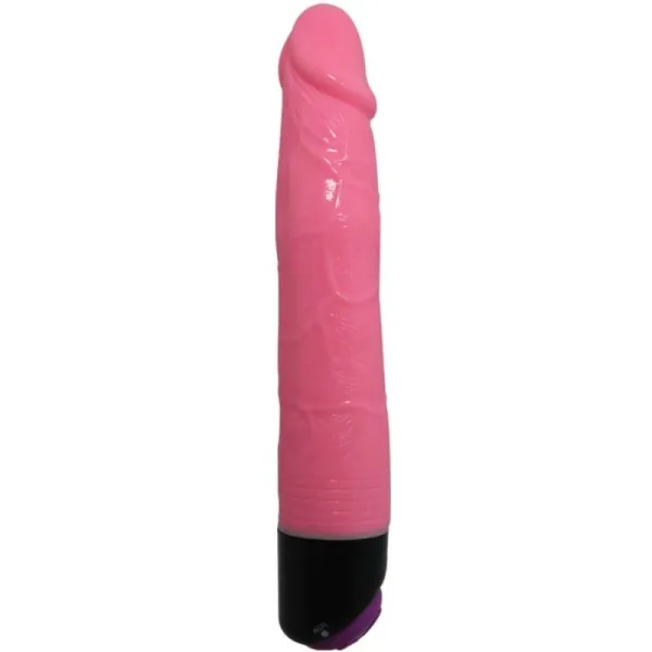 Bunter Sex Realistischer Vibrator Rosa 23 cm von Baile | Fesselliebe.de