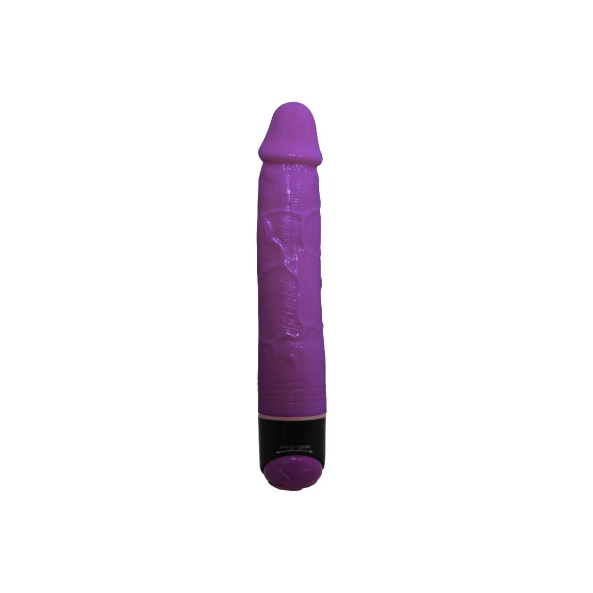 Bunter Sex Lila Realistischer Vibrator 23 cm von Baile | Fesselliebe.de