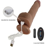 Tommy Realistischer Dildo-Vibrator 22,5 cm von Pretty Love Flirtation | Fesselliebe.de